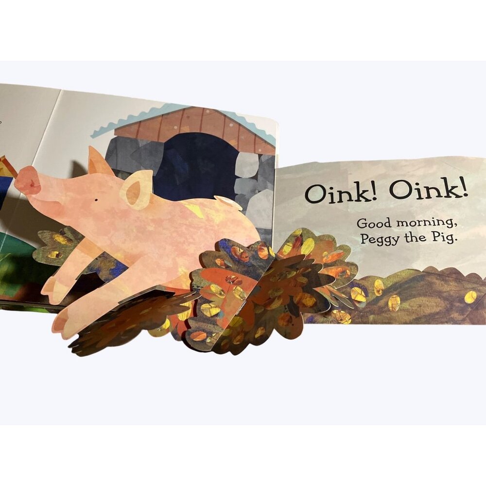 Wake Up Farm Pop-Up Peekaboo! Childrens Book By Jonny Lambert - Picture 4 of 12